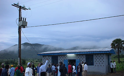 image Rural electrification project